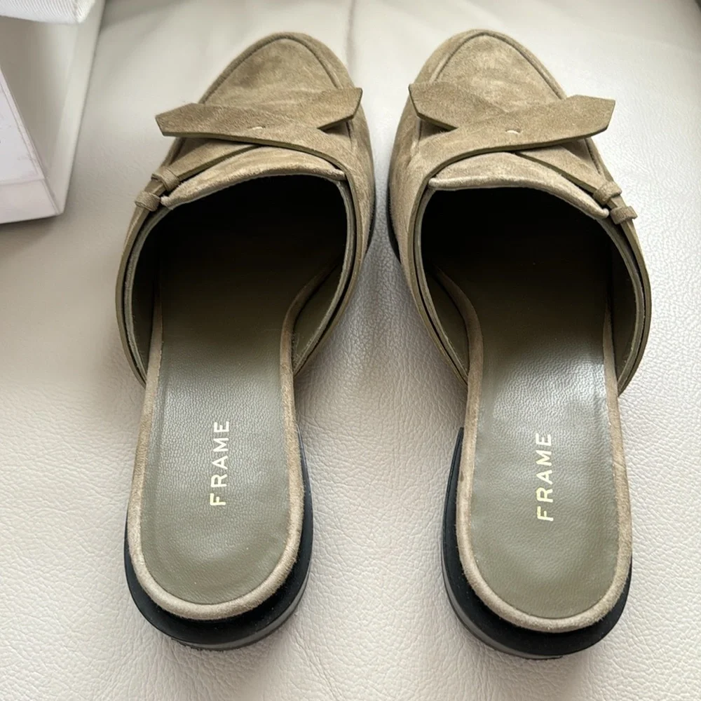 FRAME Le Willoughby Mule (all leather) Size 7 1/2 EU 38 - Picture 4 of 5